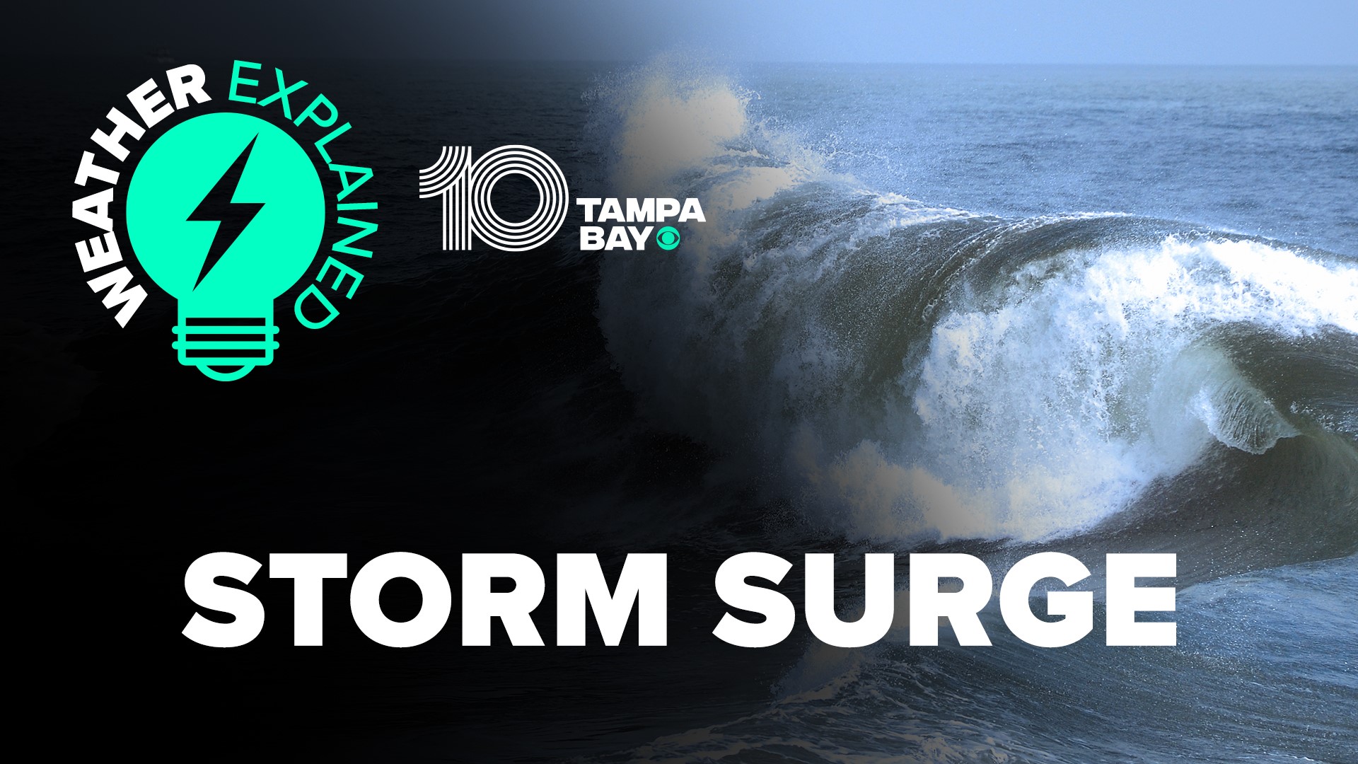 What's storm surge? Meteorologist Tyler Moore breaks down storm surge and what it can mean for the Tampa Bay region.