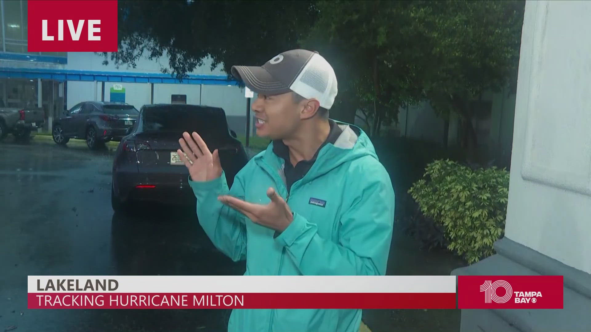 Hurricane Milton has slightly weakened to a Category 3 storm as it approaches Florida's Gulf Coast, the National Hurricane Center said.