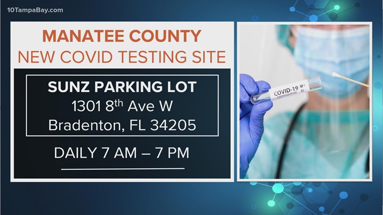 Manatee County to open additional COVID testing site in downtown Bradenton