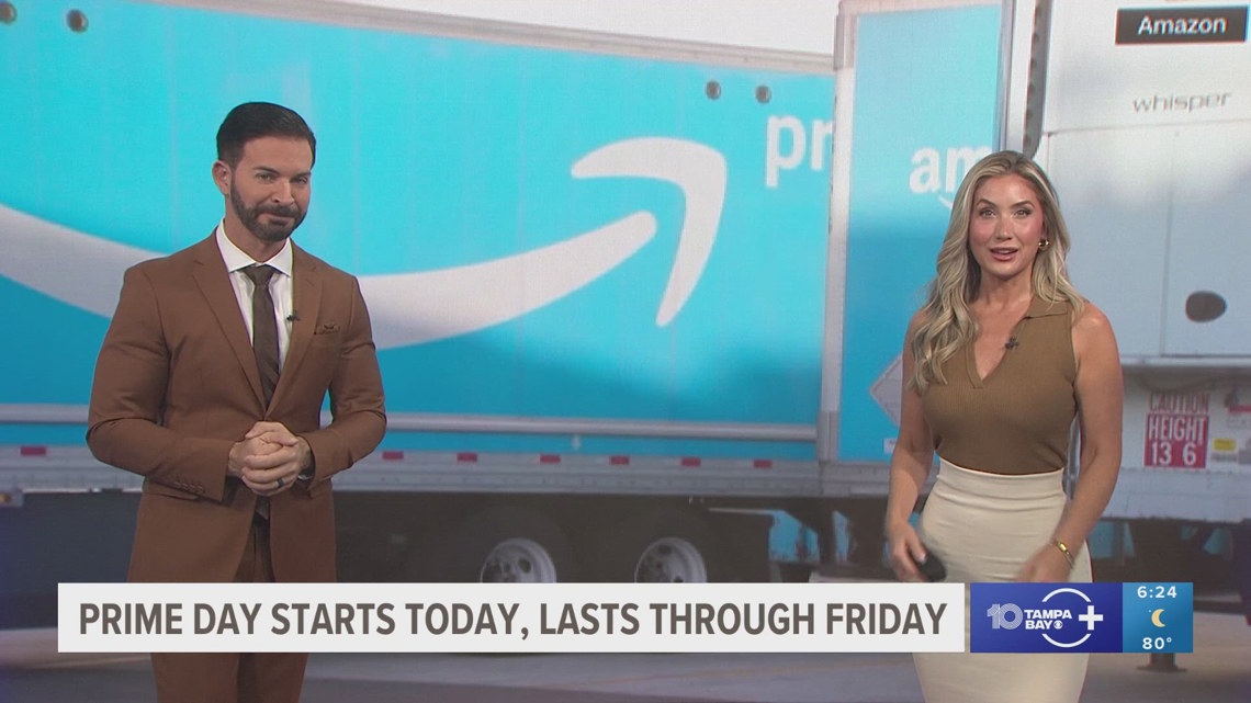 Expanded Prime Week Amazon Prime Day starts Tuesday and lasts through the week | wtsp.com