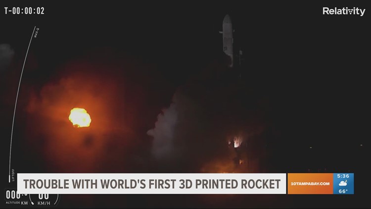 World's first 3D-printed rocket launch ends in failure