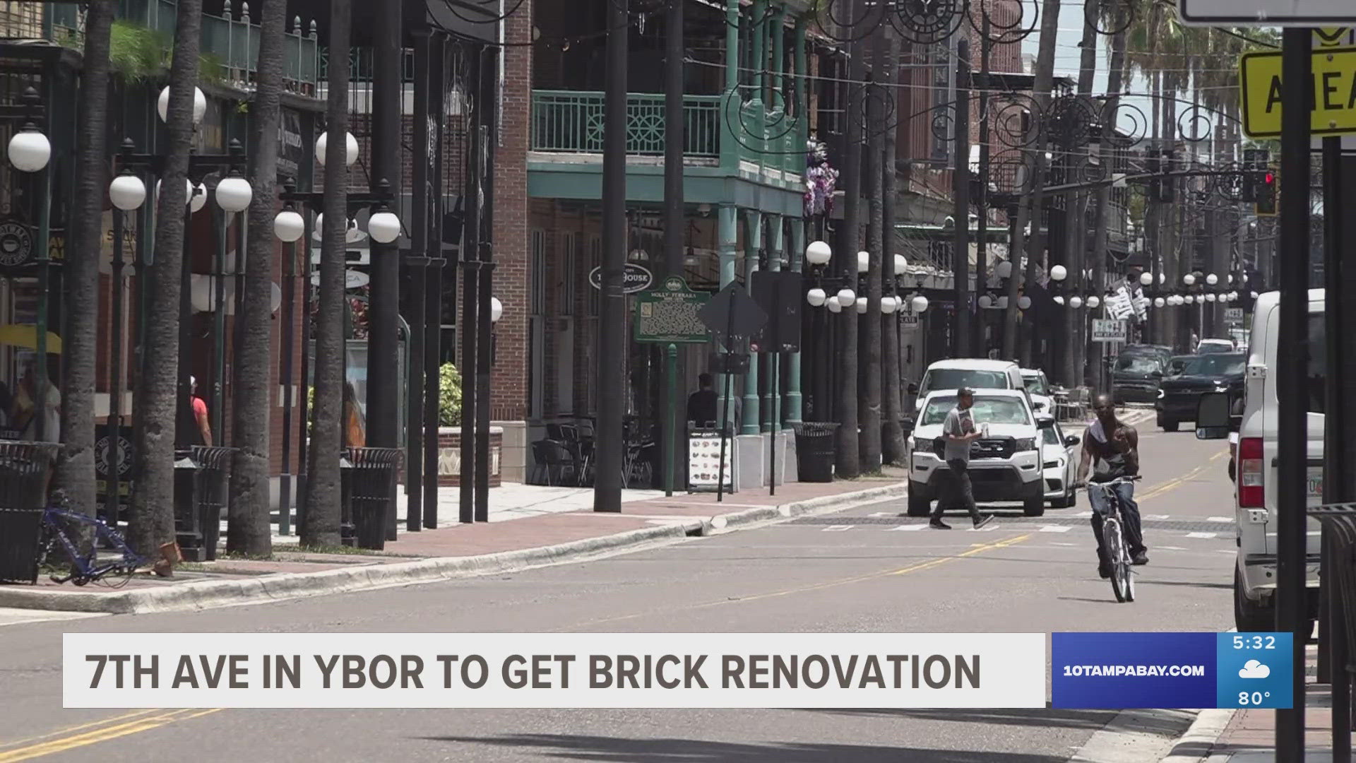 7th Ave in Ybor will get a brick renovation for aesthetic purposes and to slow drivers down.