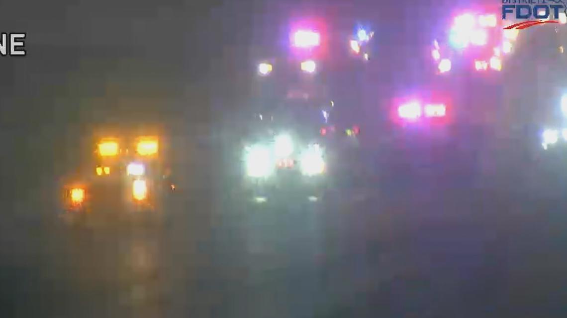 Traffic Alert: Lane closures on I-4 WB at Memorial Boulevard in Lakeland