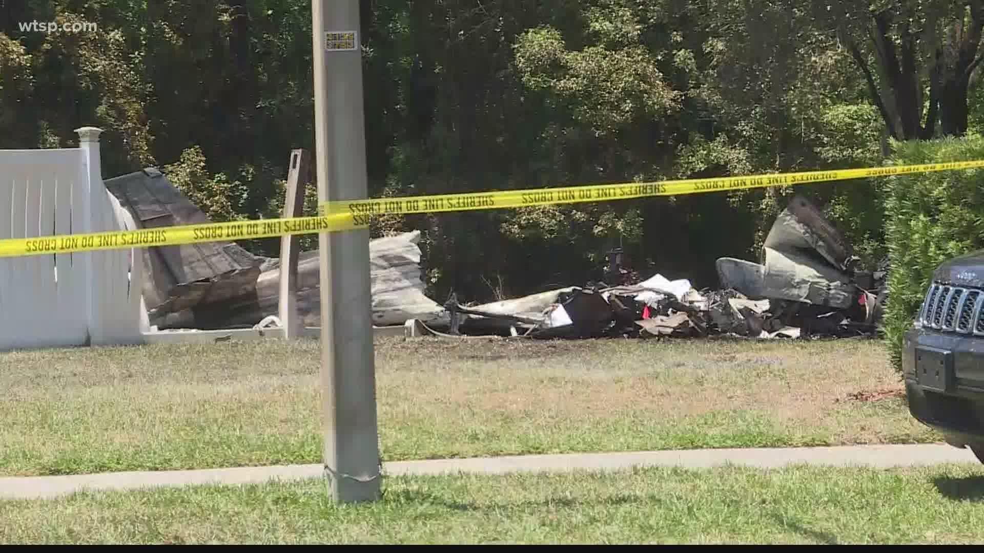 The FAA is investigating a deadly plane crash in Wesley Chapel.