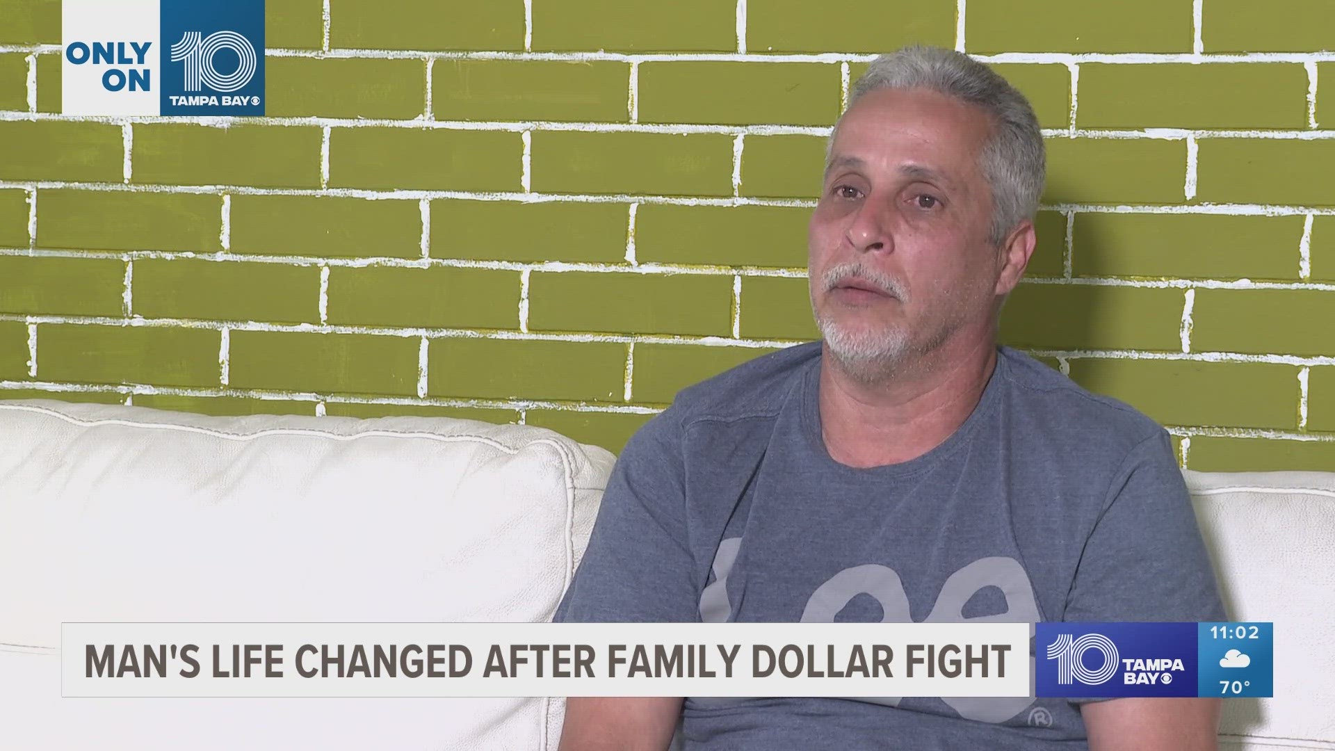 David Avila left with physical and mental scars after being 'knocked out' at a Family Dollar last May.