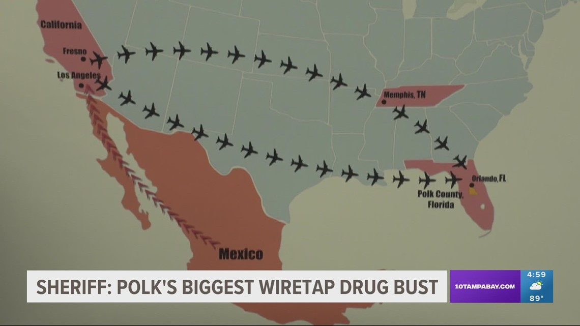 Drug bust yields dozens of arrests, millions in drugs, guns and cash in