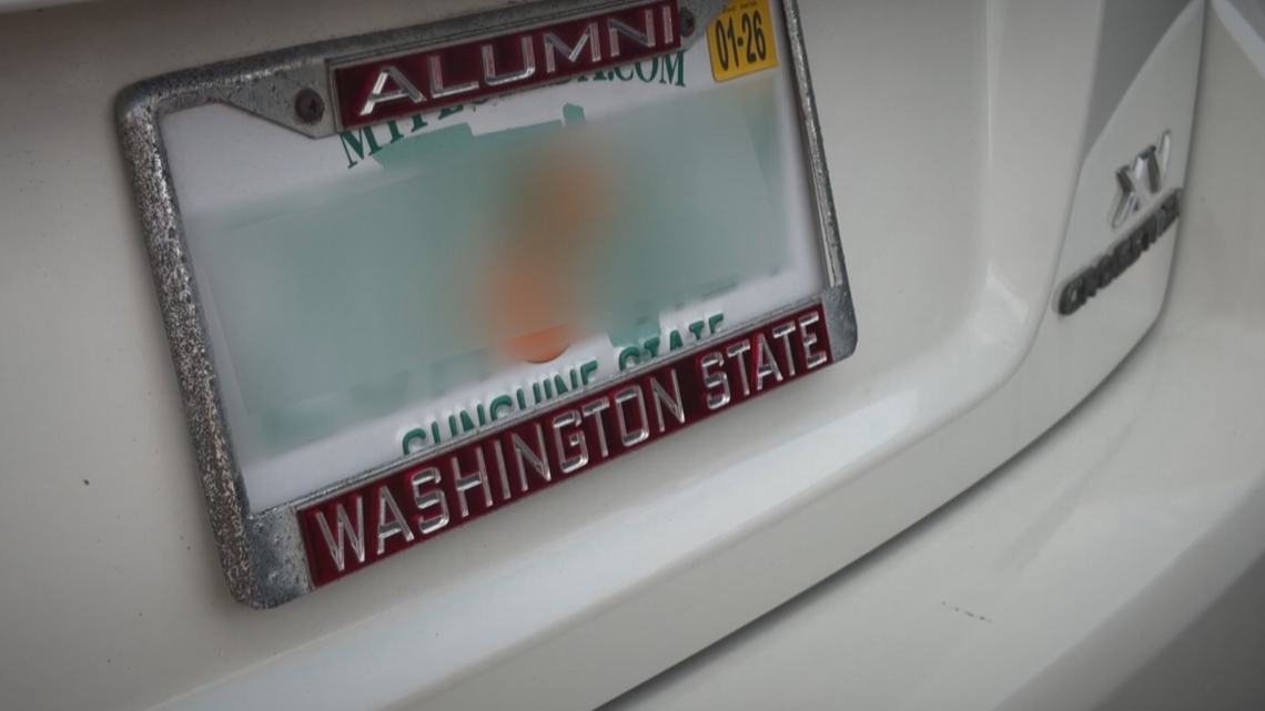 Lawsuit challenges Florida license plate law, claiming it’s too vague