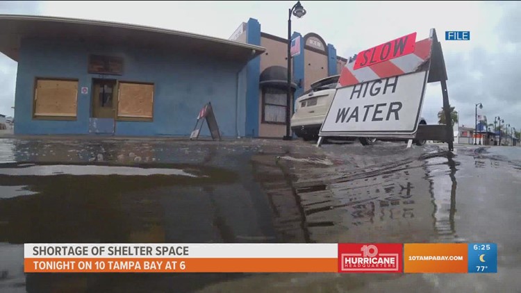 The Tampa Bay area is short on hurricane shelter space