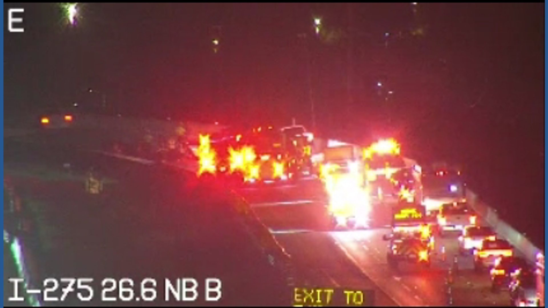 All lanes reopened after a wreck on I-275 in St. Petersburg caused ...