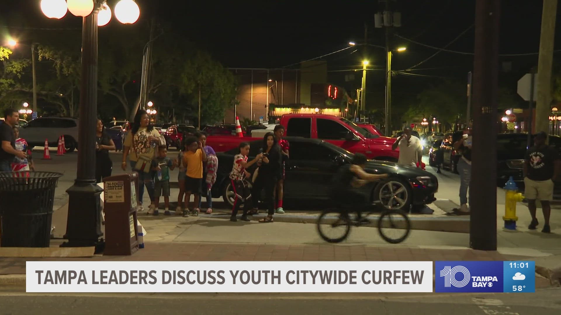 The curfew was proposed after the deadly Ybor City shooting on Halloween weekend, which involved two 14-year-olds.