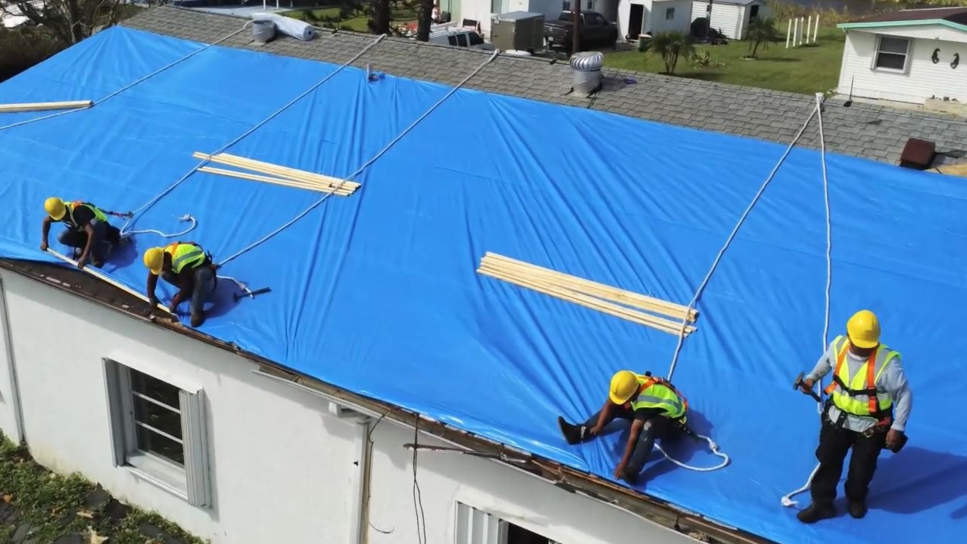 Sanibel Island Resident Gets 1st Service From Operation Blue Roof ...