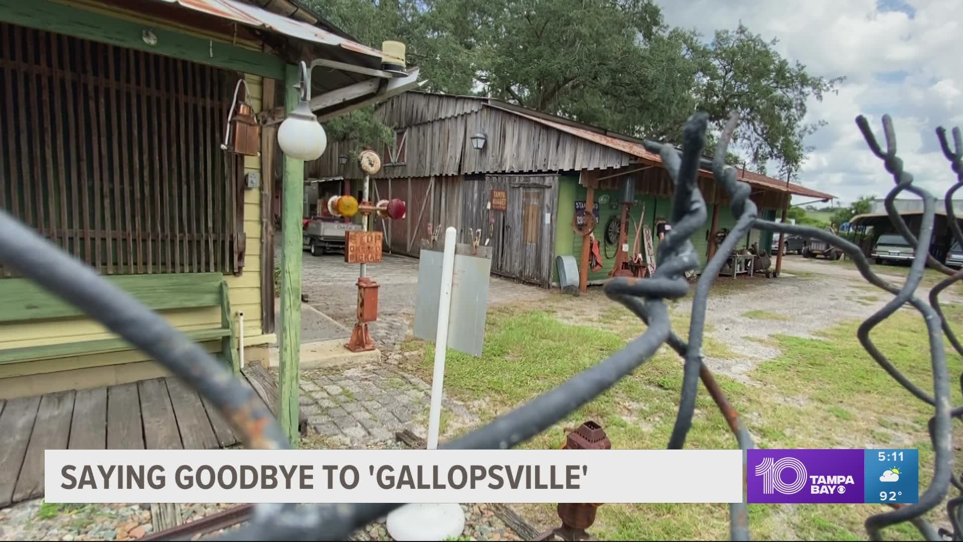Its owner is saying goodbye to its Old West town after 42 years.