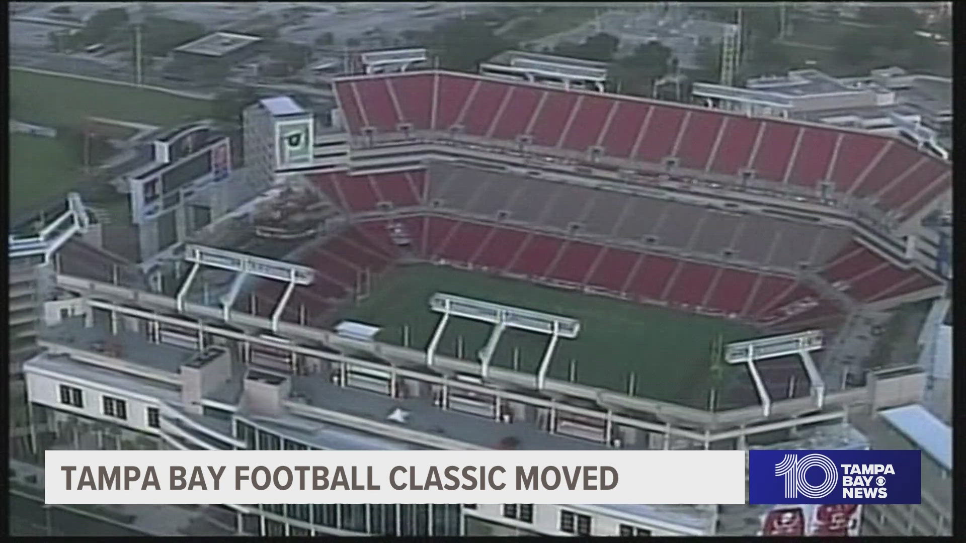 The Tampa Bay Football Classic has been canceled at Raymond James Stadium. Bethune-Cookman announced the game will now move across the state to Daytona Beach.