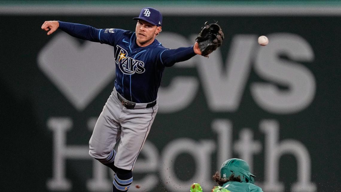Boston hits 2 HRs, Early strong as Red Sox beat Rays 2-0, snap Tampa's 7-game win streak