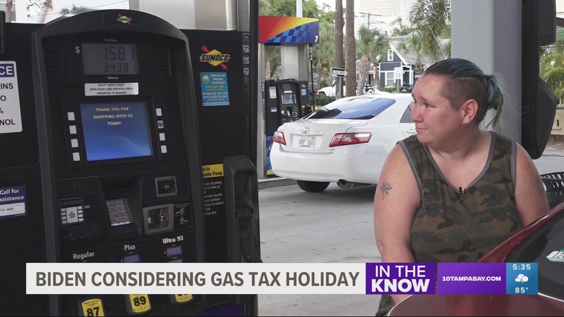 Biden is considering a gasoline tax holiday