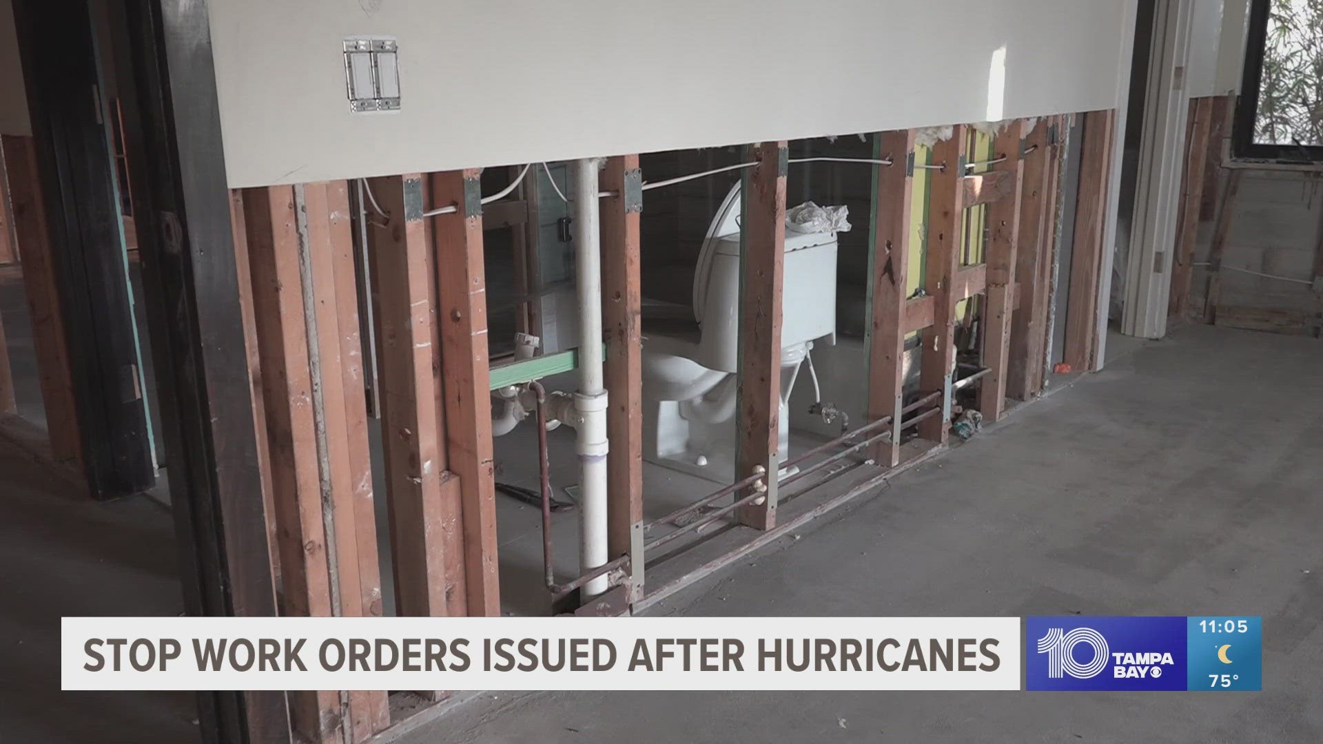 Brian Leggett moved to his dream retirement home four days before Hurricane Helene. He says the government shouldn't tell him he can't repair his private property.