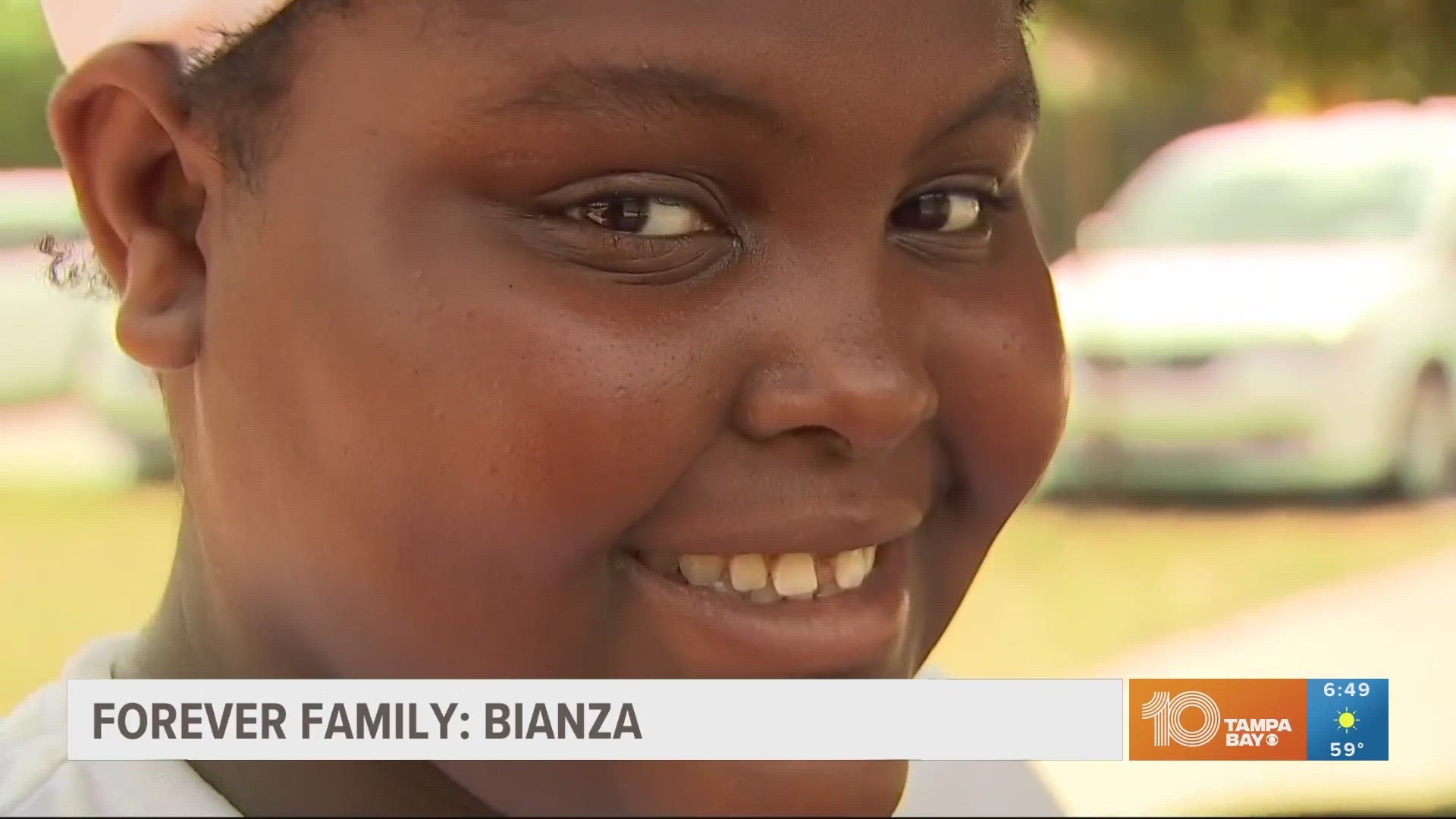 Bianza may only be in 7th grade but she has dreams of being a pediatrician.