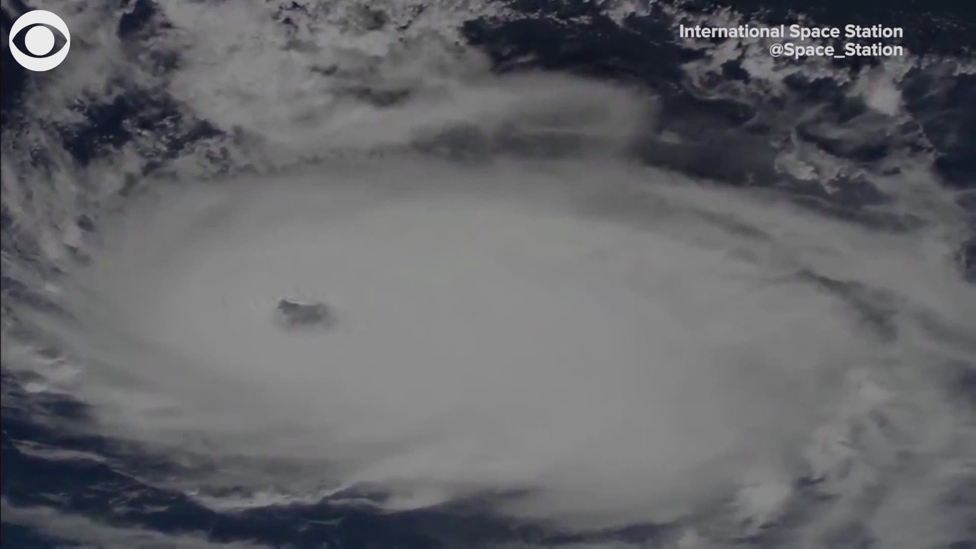 Hurricane Dorian, as seen from space: Incredible, maybe. Menacing, yes.

Cameras positioned outside the International Space Station captured awe-inspiring views of the powerful storm as it moved overhead Saturday. As a Category 4 hurricane at the time the video was taken, the eye of Dorian appeared obvious.