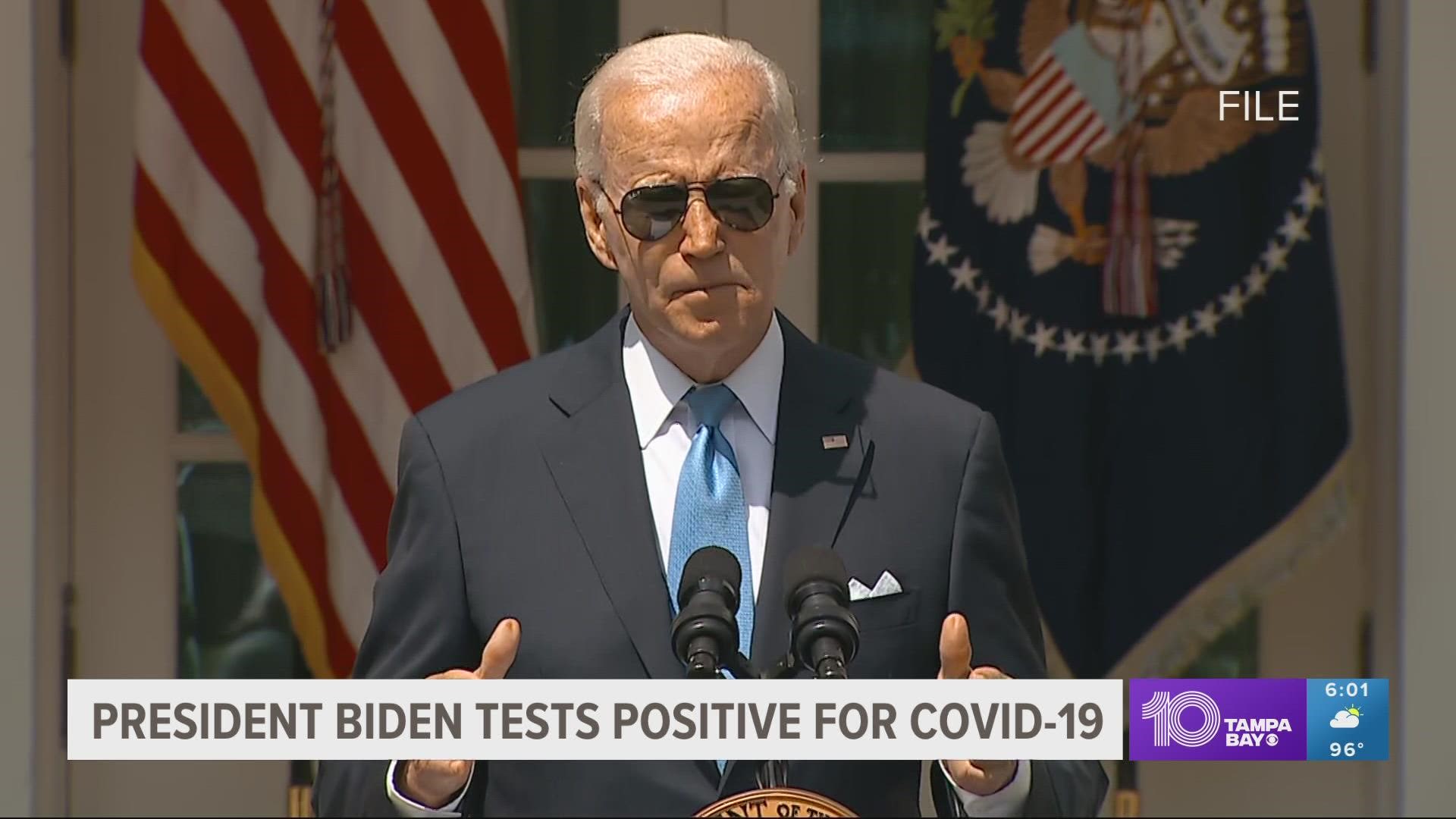 His physician said Biden is one of a small percentage of Paxlovid patients who "rebound" and test positive again.