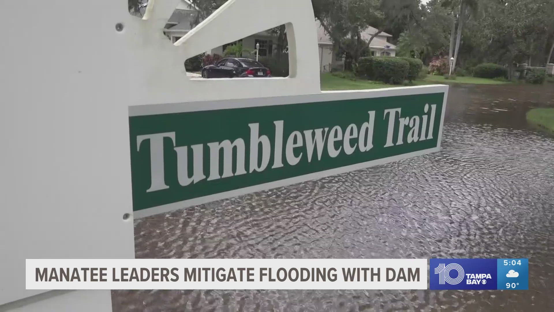 Many Manatee County residents are mad that they didn't get a warning that the county was going to release water from the dam, causing more flooding.