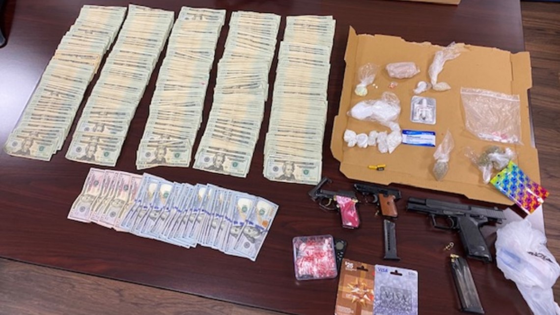 Sheriff Drugs, guns and more than 30K seized in Riverview hotel raid