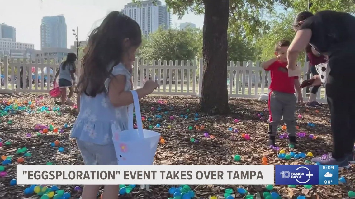 'Eggsploration' event takes over Tampa during Easter weekend