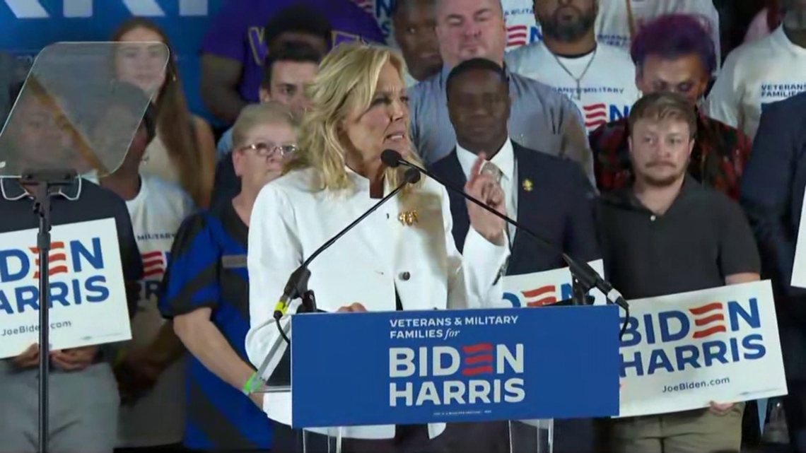 Jill Biden visits Tampa for campaign stop | wtsp.com