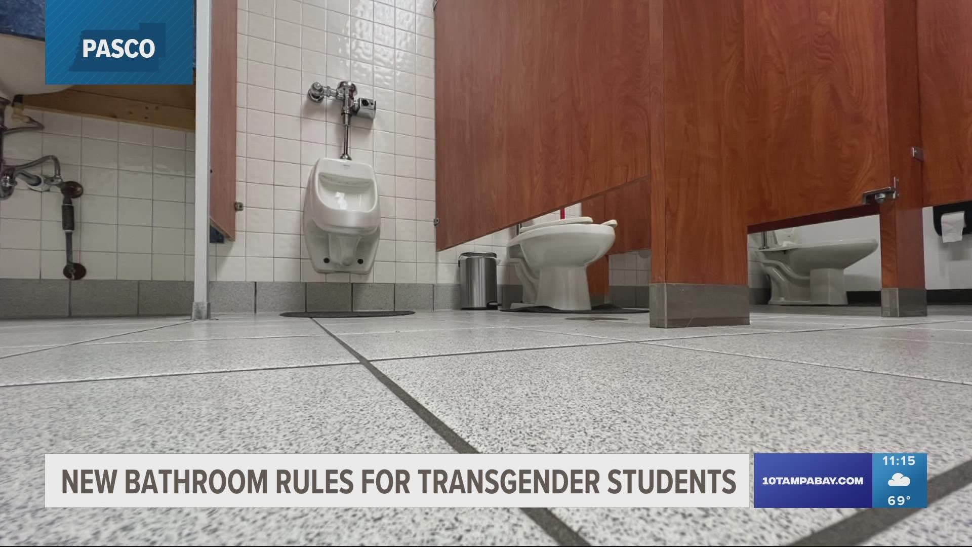 A new ruling makes it so students have to use the bathroom that corresponds with their sex at birth.