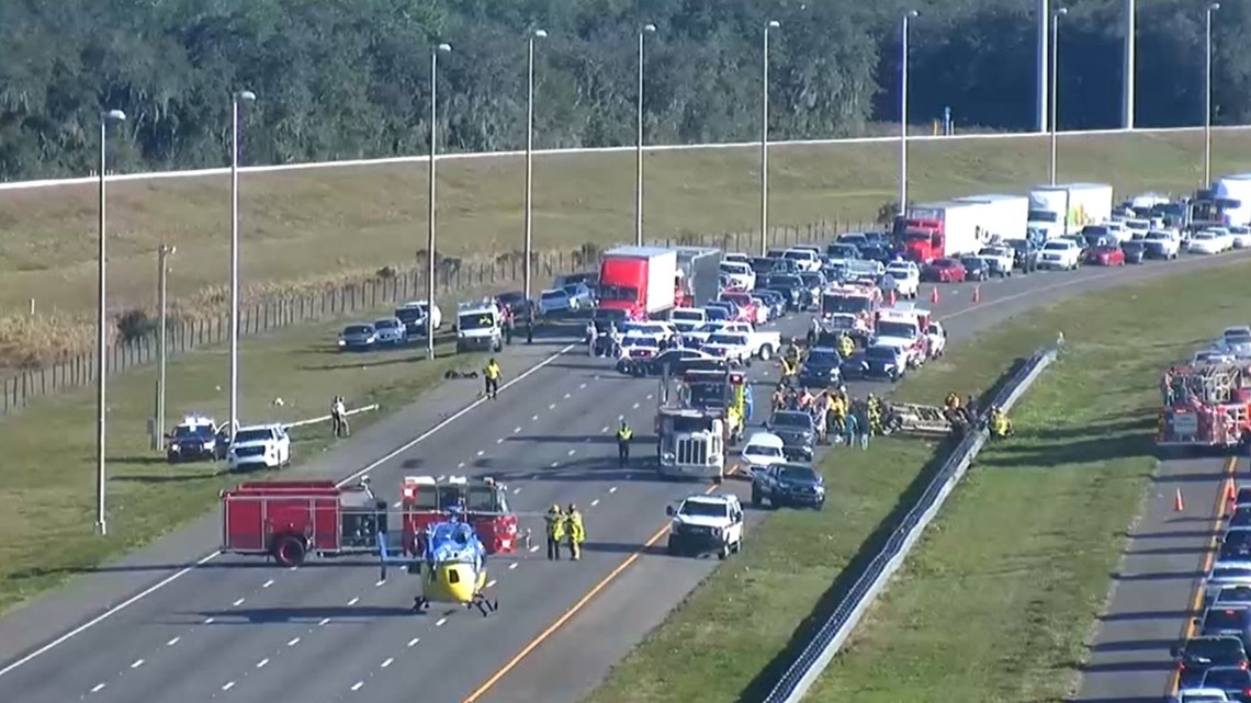 Crash Closes Southbound I-75 Near Bruce B. Downs | Wtsp.com