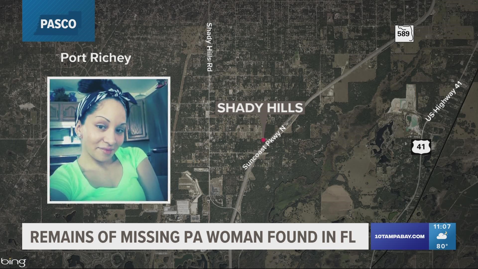 After searching around a property in Pasco County, deputies found human remains that were later identified as Jasmine Forbes.