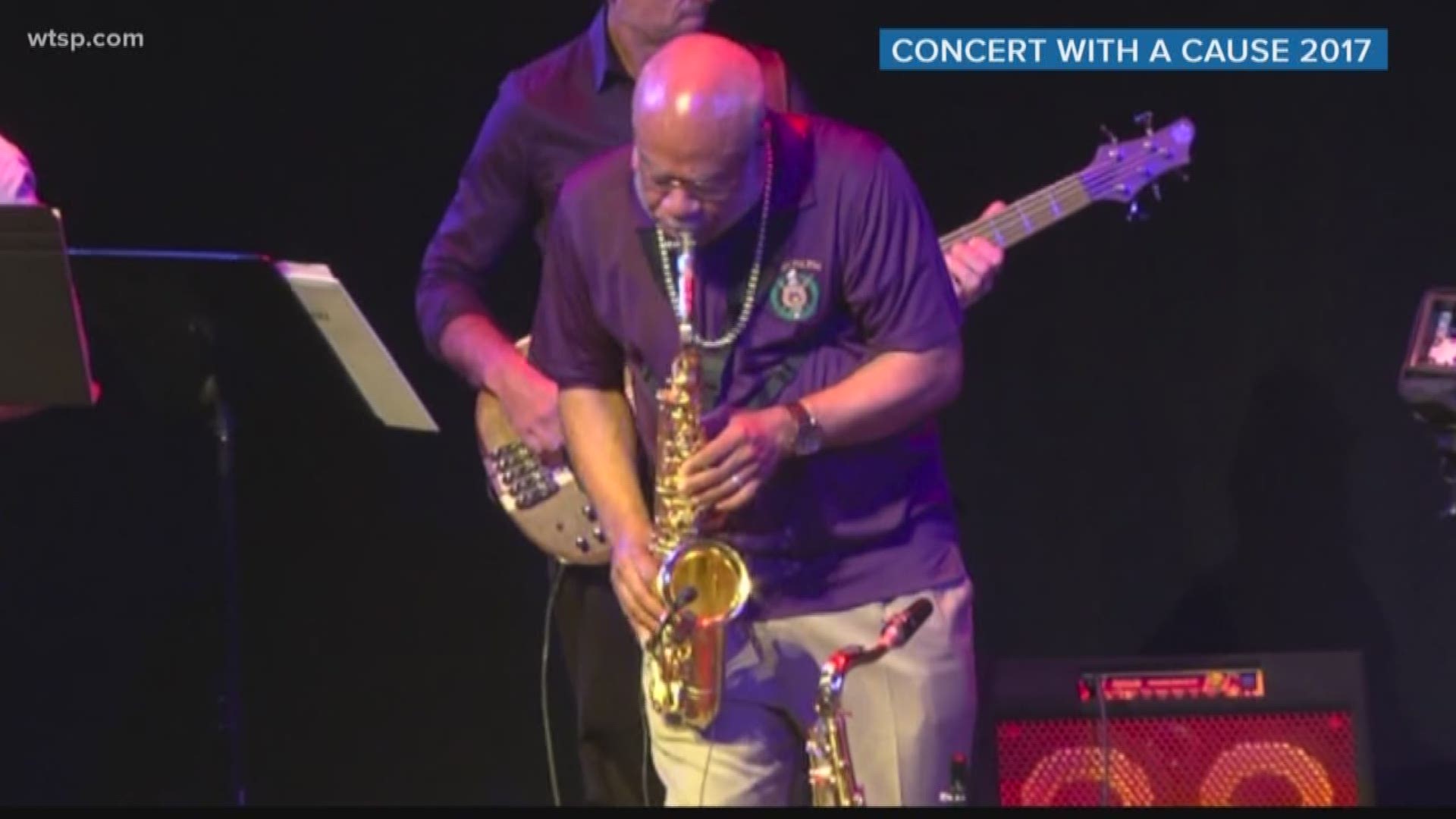 One of the concert's top performers is a man who is a doctor by day and a saxophonist by night.