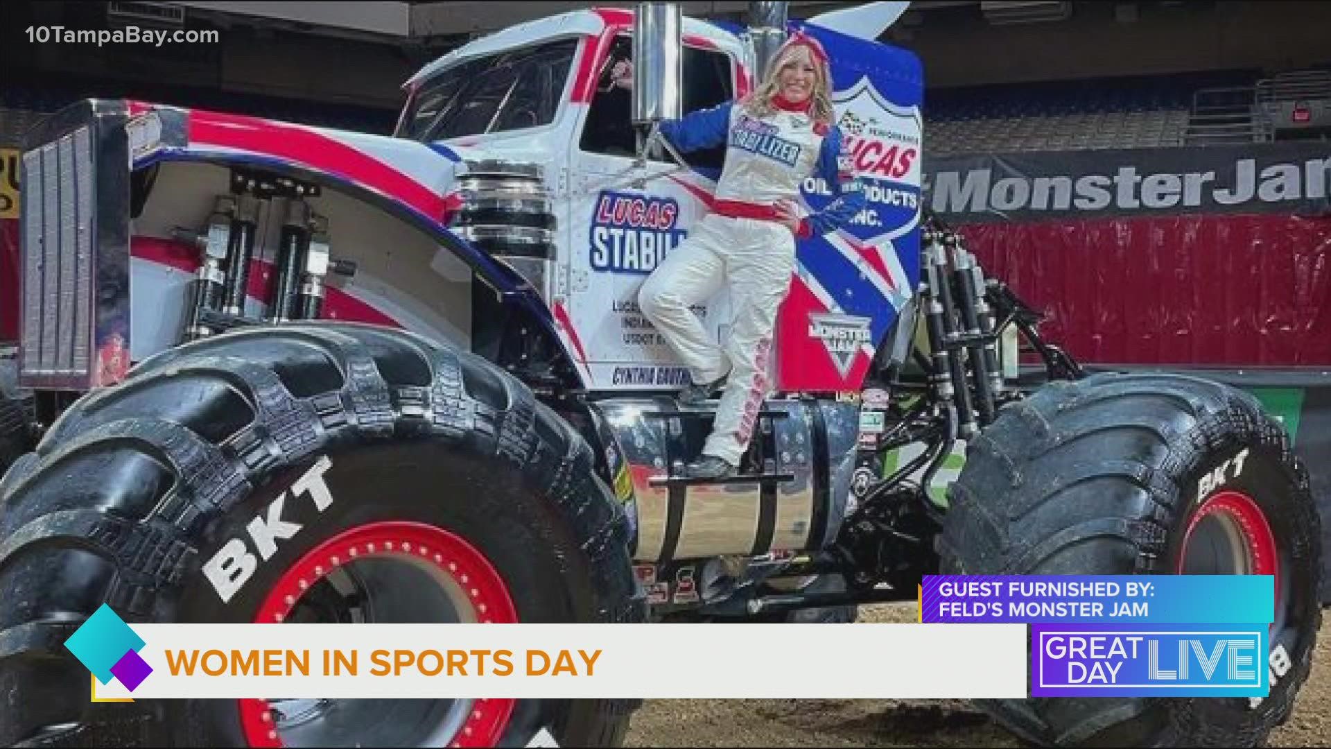 Monster Jam's Female Driver