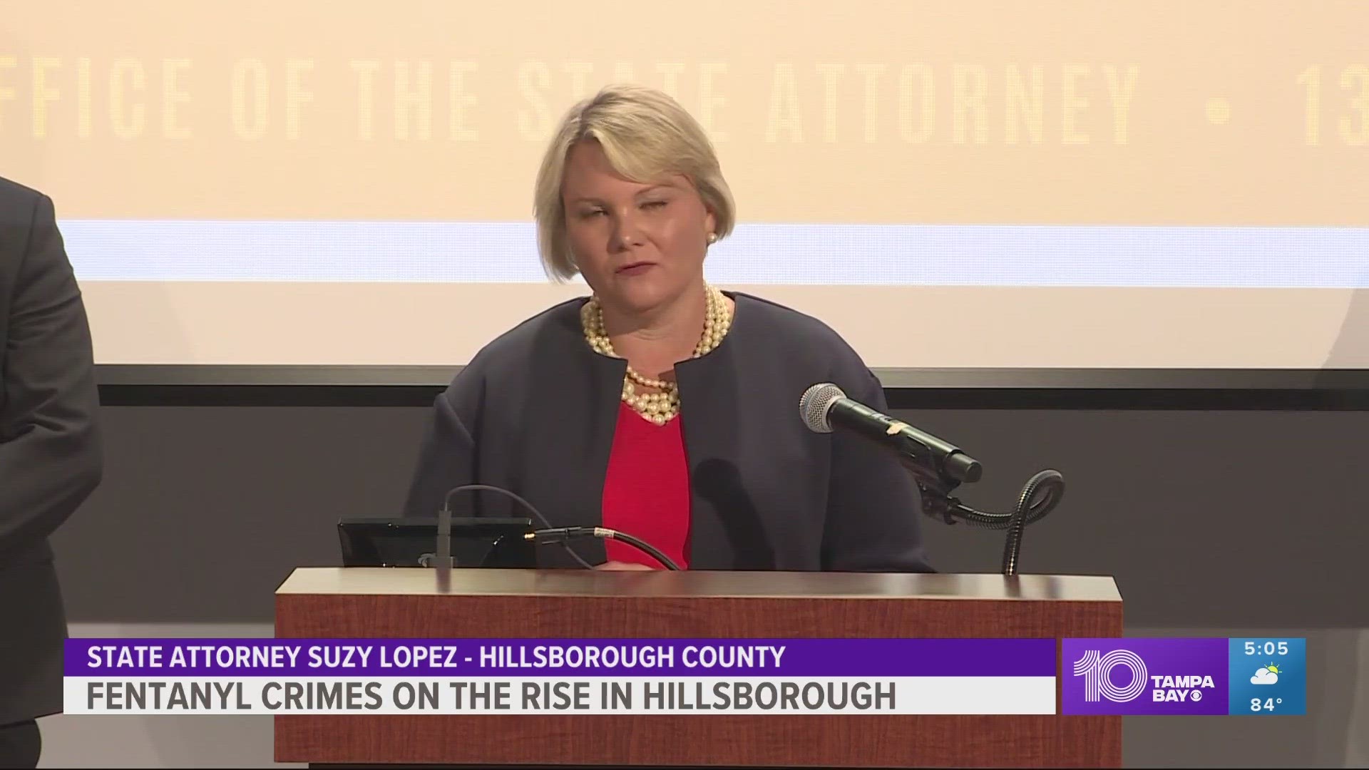 According to the Hillsborough County state attorney, there were only nine fentanyl cases filed back in 2018. But fast forward to 2022, a total of 126 were filed.