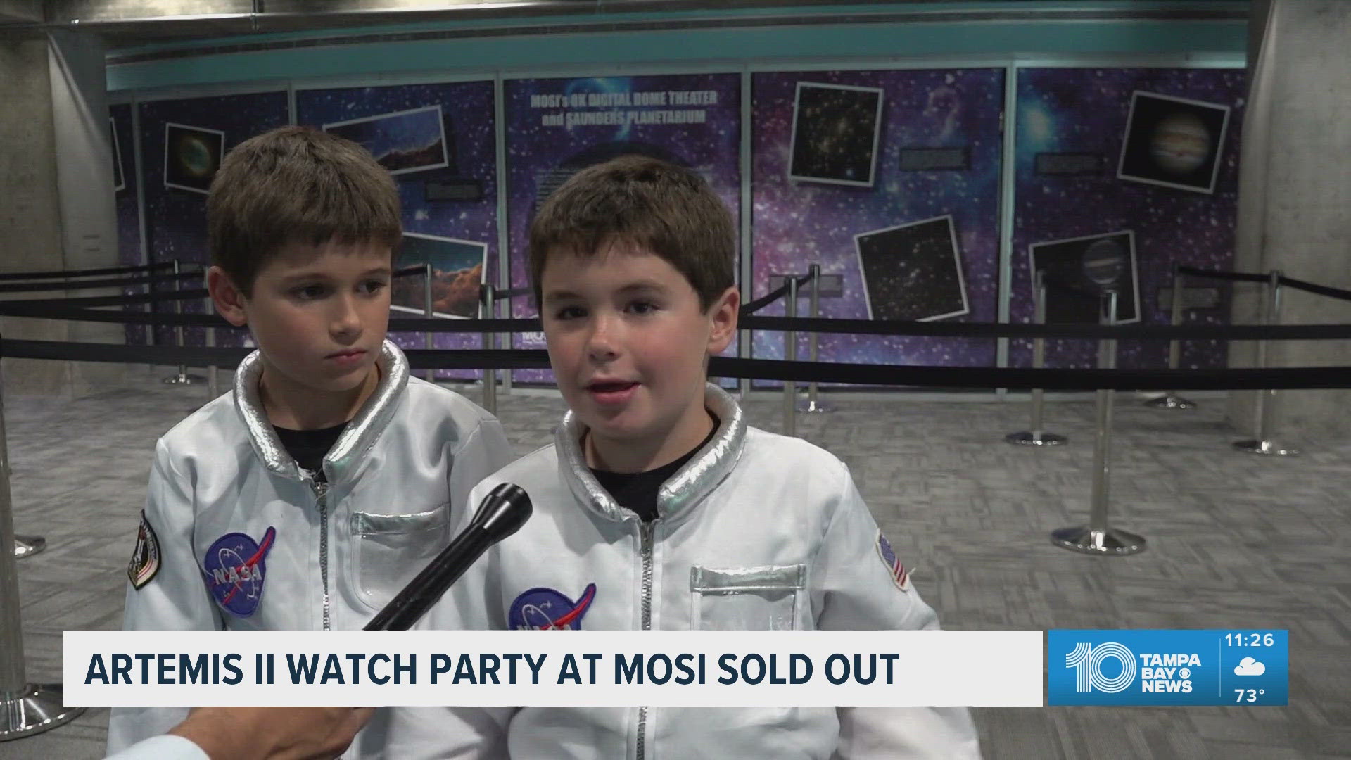 'It was awesome': Artemis II launch inspires next generation in Tampa Bay