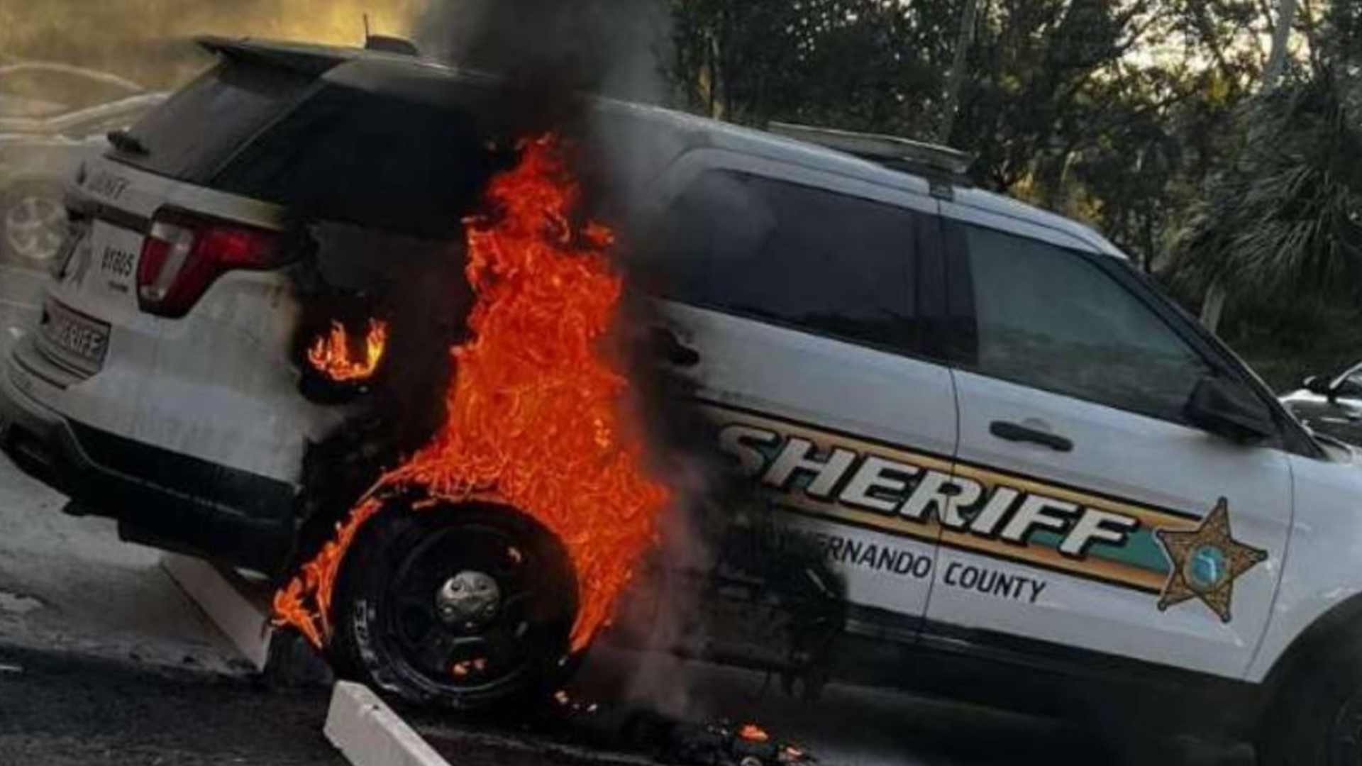 Man Confesses To Setting Patrol SUV On Fire Because He 'felt Bad ...