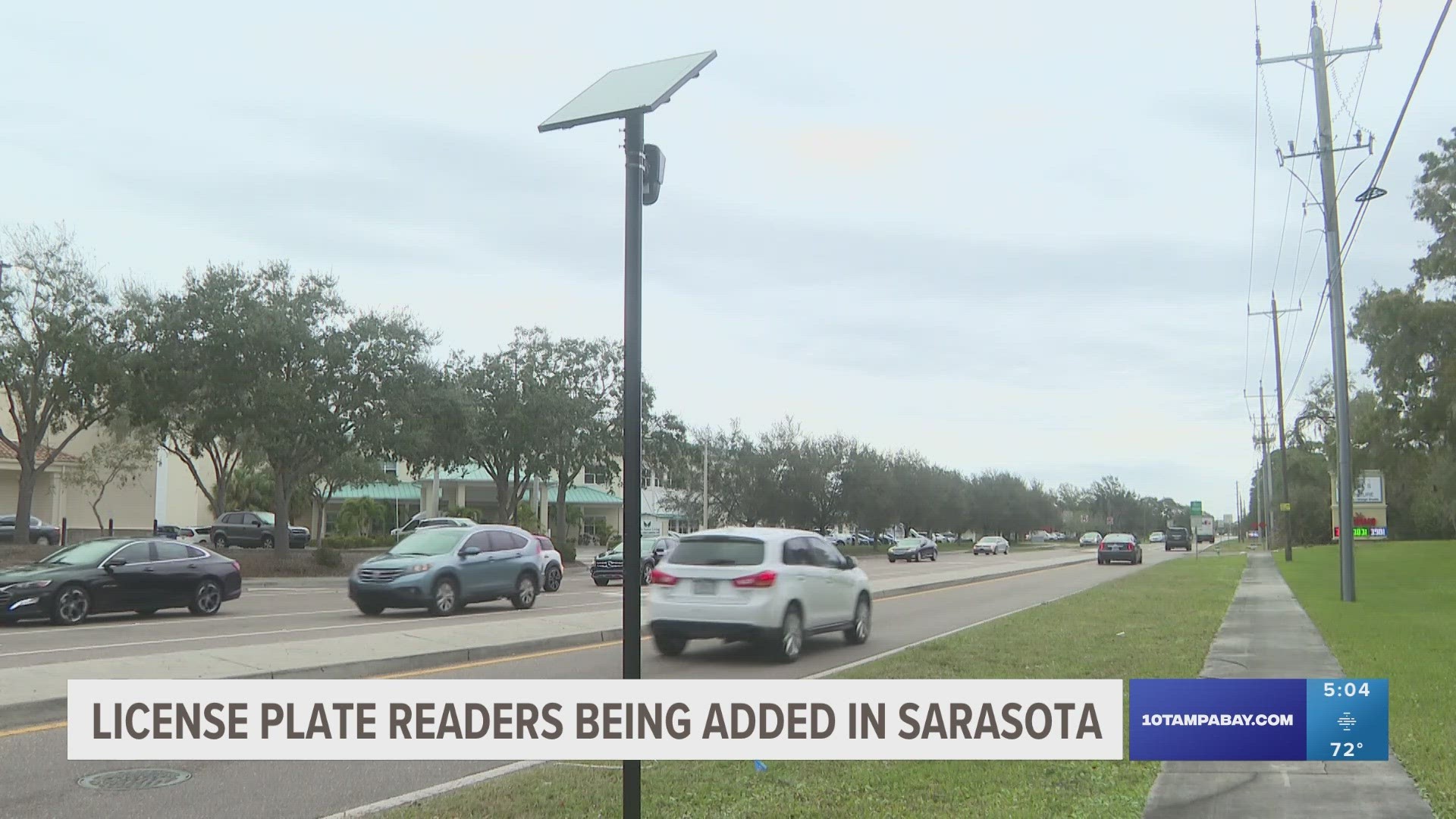 The Sarasota County Sheriff's Office is working to buy 28 license plate readers.