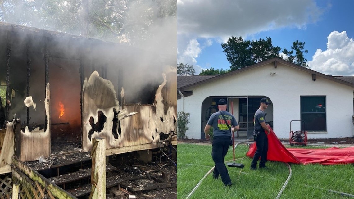 Two Hernando County homes destroyed due to fire - Vimarsana News