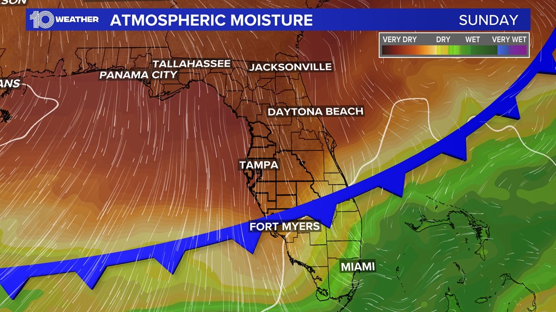 Florida cold front to bring falllike temps