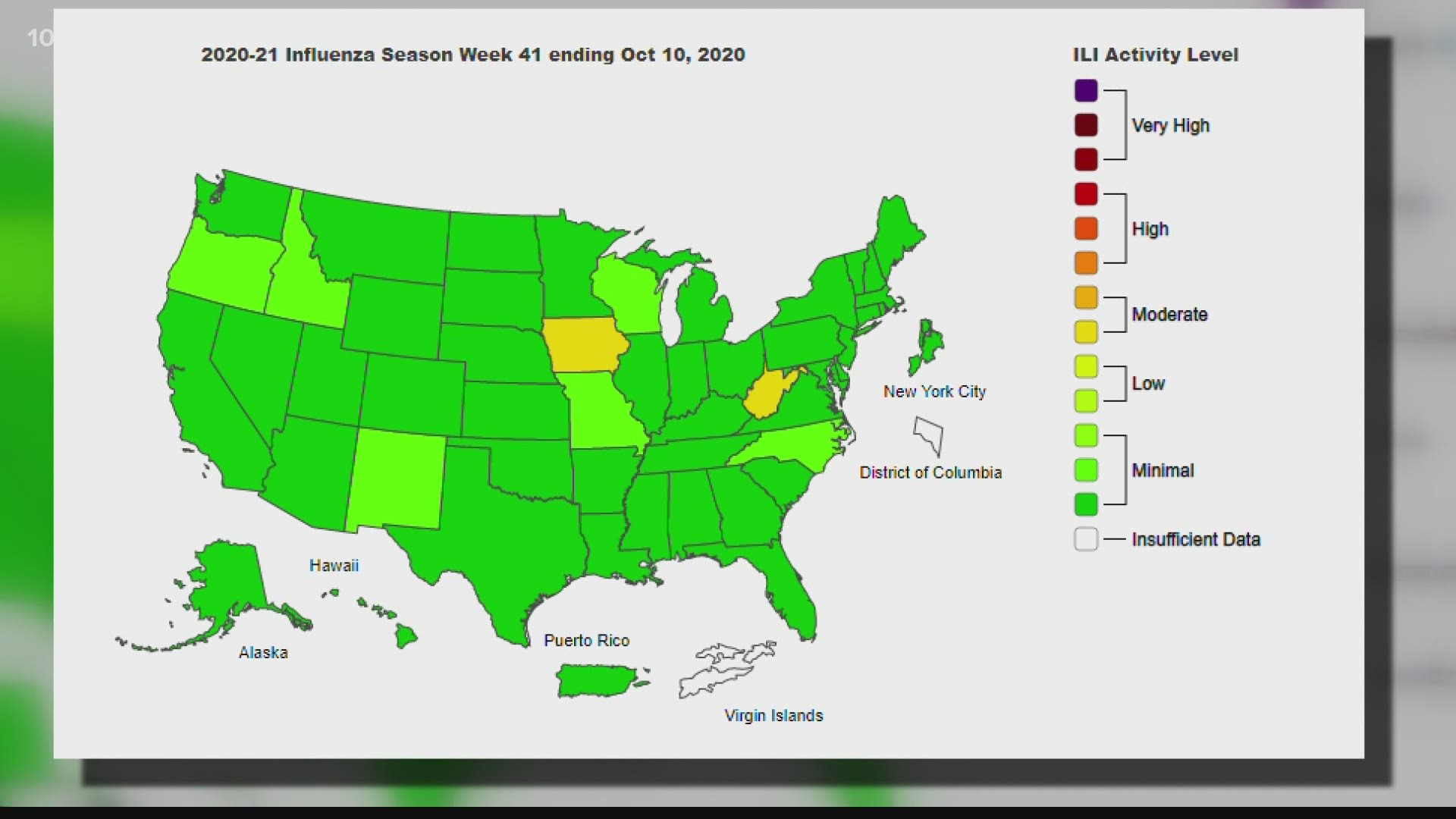 First Seasonal Flu Report From Cdc Shows Activity Is Low Now