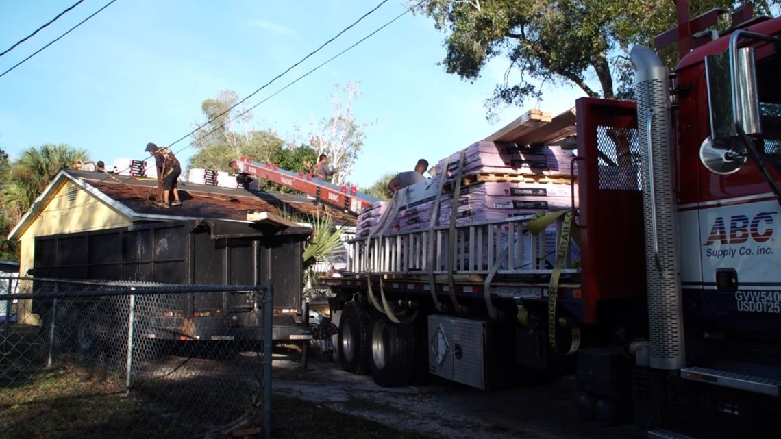 Army veteran in Tampa receives new roof - Vimarsana News