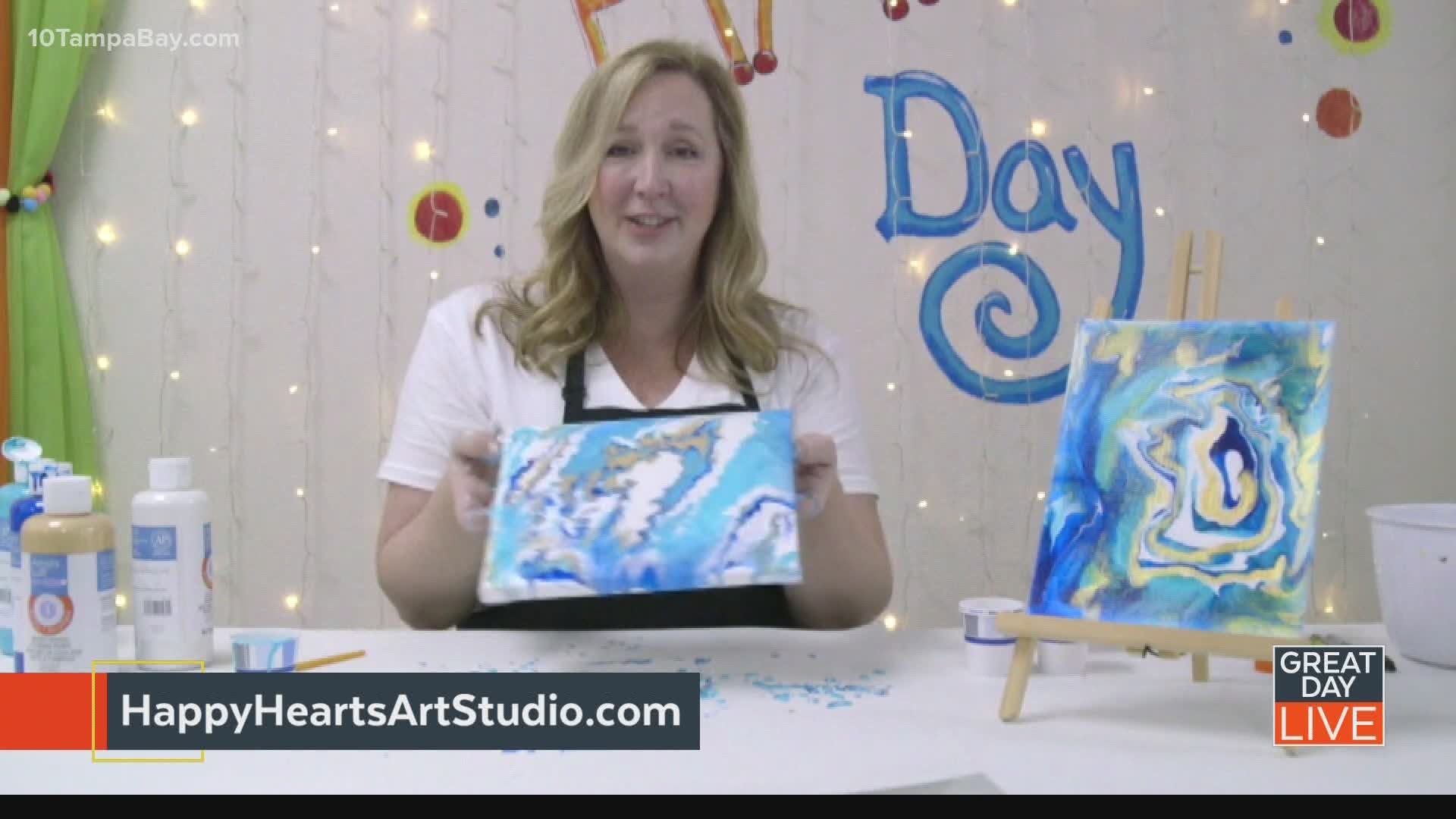 Be artistic with acrylics