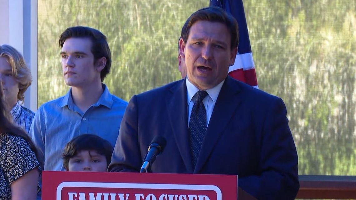 Gov. DeSantis proposes $1.1B family-focused tax relief for 2023 - Vimarsana News