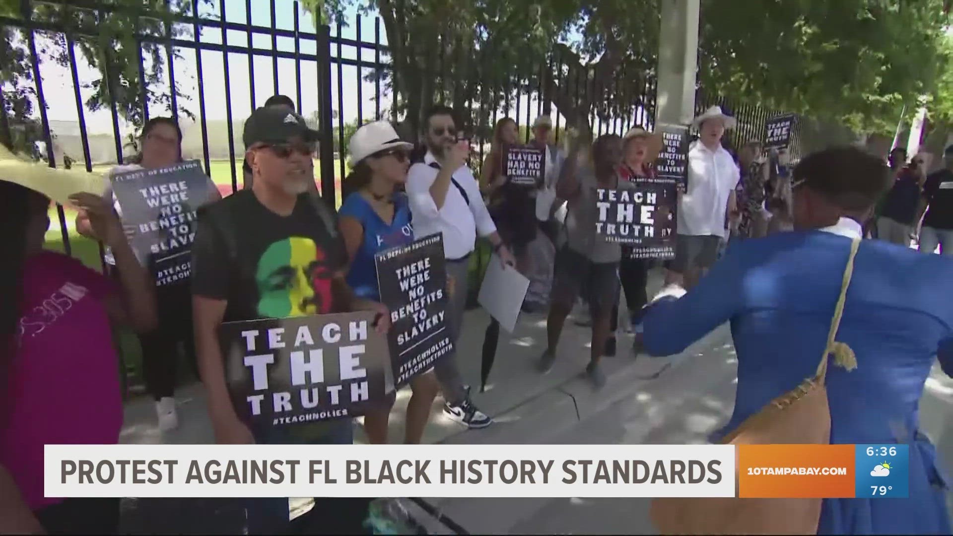 Critics said the new standards and the blocking of an AP course on African-American studies are attacks on Black history.