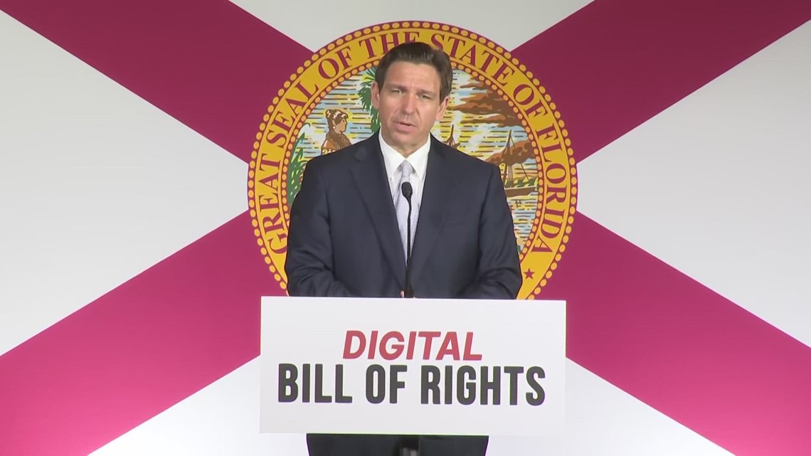 DeSantis signs SB 262, creating Digital Bill of Rights to protect Floridians' digital rights, privacy