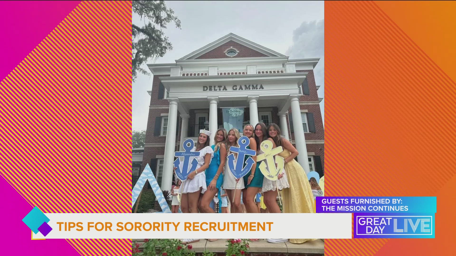 GDL gets tips on how to handle sorority recruitment. 