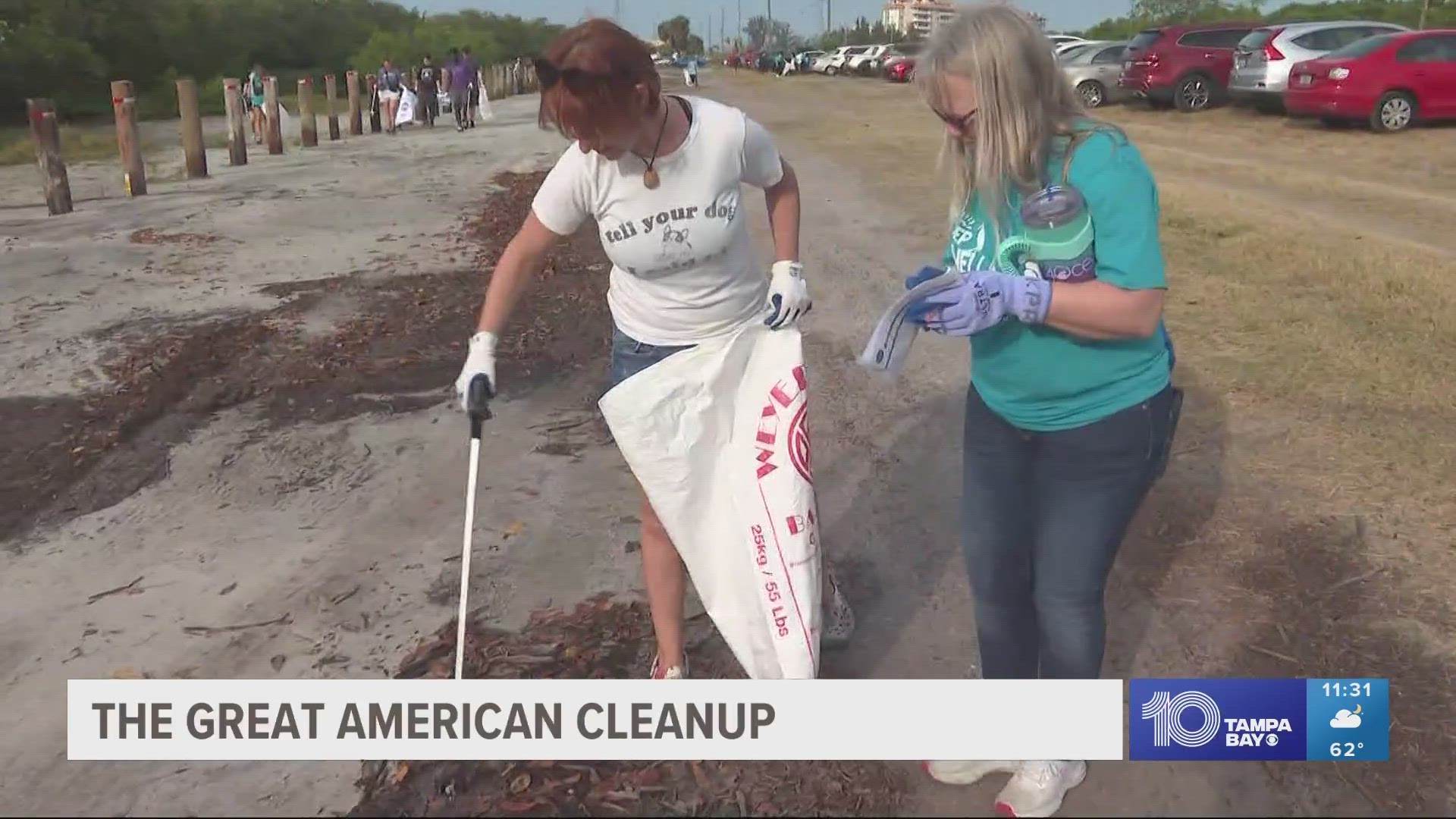 It's Keep Pinellas Beautiful's signature event. Hundreds of pounds of trash are removed from local beaches in a matter of hours.