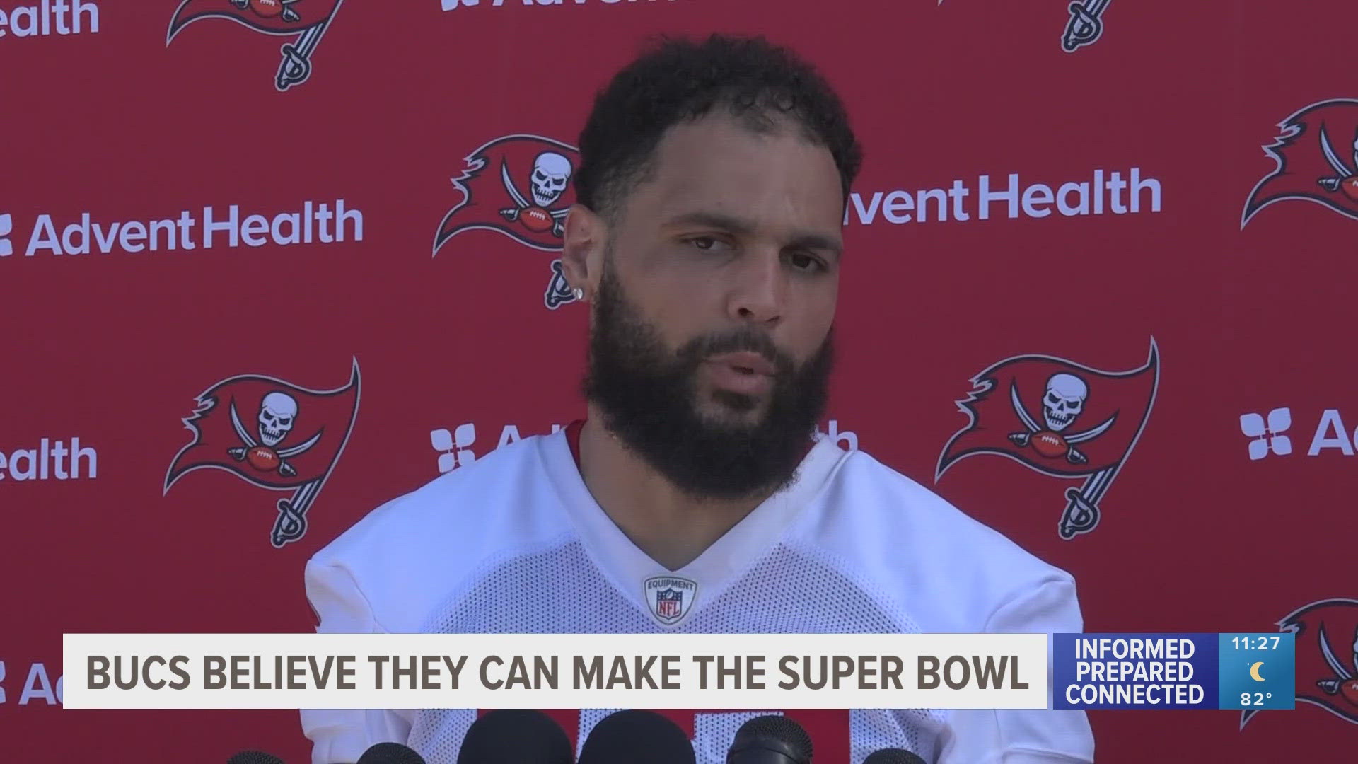 "Going forward, we'll continue to develop the chemistry and the confidence will come," Bucs Head Coach Todd Bowles said.