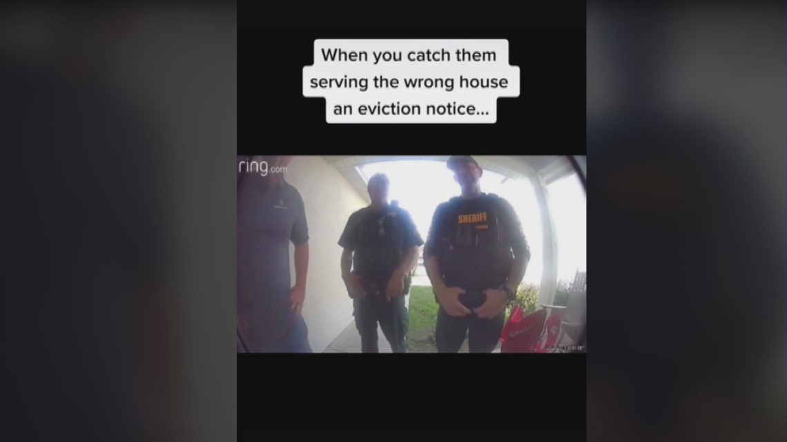 Viral TikTok show 2 Florida deputies serve eviction in wrong home ...