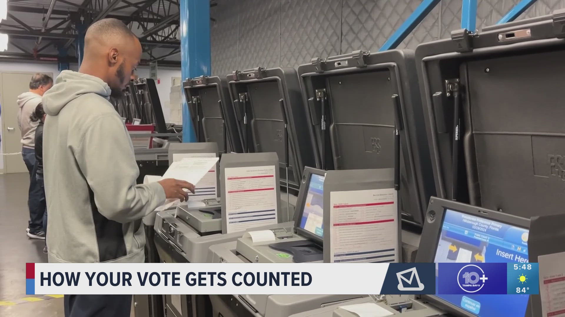 10 Tampa Bay took a behind-the-scenes look at the vote-counting process.