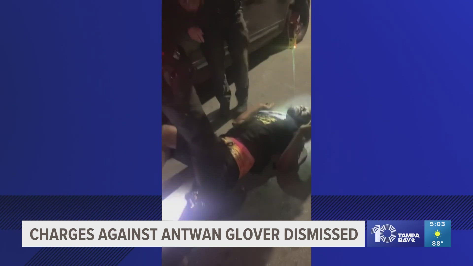 Antwan Glover was beaten and tased in front of his family in December 2022. The violent arrest was captured on video by a bystander.